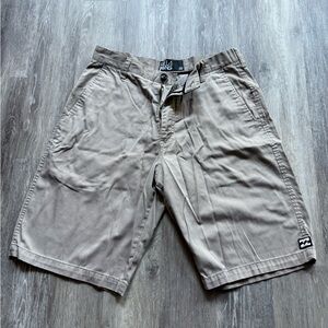 Billabong Men's Khaki Flat Front Shorts